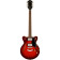 G2655 Streamliner Center Block Jr. Double-Cut V-Stoptail Claret Burst guitare semi-hollow body