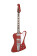 Epiphone 1963 Firebird V Vibrola Ember Red - Guitare lectrique