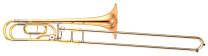 YSL 448 GE II Trombone Complet, Grosse Perce, Pavillon Cuivre Rose