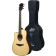 Tramontane HyVibe 30 TLHV30DCE Glossy guitare électro-acoustique folk avec multi-effets et Bluetooth (version gaucher)