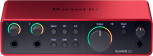 Scarlett 2I2 4th Gen - Interface audio USB - Rouge