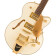 Gretsch LTD Electromatic Chris Rocha Vintage White - Guitare Semi Acoustique