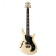 S2 VELA SH ANTIQUE WHITE 24 - Guitare électrique semi-hollow