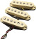 Fender VINTERA '50S MODIFIED STRATOCASTER PICKUP SET Set de Pickups pour Stratocaster Guitare lectrique - Couleur: Vintage White