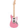 Sonic Mustang HH MN Flash Pink guitare électrique