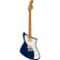 Limited Edition Player Plus Meteora MN Sapphire Blue Transparent guitare électrique avec housse deluxe