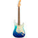 Player Plus Stratocaster HSS PF Belair Blue guitare électrique avec housse deluxe