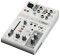 Yamaha AG03MK2 Table de mixage 3 canaux en direct avec interface audio USB pour Windows, Mac, iOS et Android, blanc