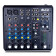Alto TrueMix 600 - mixeur audio avec 2 entres micro XLR, interface audio USB et Bluetooth pour les podcasts, concerts, enregistrements, DJ, PC et Mac