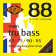RS88S Tru Bass 88 Black Nylon Flatwound Short 65/115