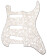 4-Ply White Pearl 11-Hole Stratocaster Pickguard