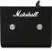 Marshall PEDL91004 Pdalier 2 voies, autocollants inclus - Commutateur au pied pour amplificateurs de guitare