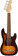 Fender Fullerton Precision Bass Uke Touche en noyer, Pickguard caille de tortue, 3 couleurs Sunburst