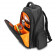 U9102BL/OR - Ultimate Backpack Black/Orange Inside