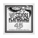 Ernie Ball 10845 - Corde basse au dtail Slinky Flatwound - Fil plat Cobalt 45