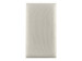 Pelote en velours blanc pour banquette PB 40 PB 45