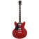 Larry Carlton H7L See Through Red guitare hollow body pour gaucher