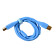 DJTT USB Chroma Câble Blue 1,5 m, fiche droite - Câble pour DJ