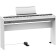 FP-30X piano numérique blanc + stand blanc