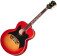 Custom shop johnny cash sj-200 - vintage cherry sunburst