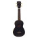 Kala MK SS BLK Finition Satin Vintage Makala Ukull soprano Requin  Noir