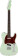 American Ultra Luxe Telecaster RW Transparent Surf Green
