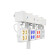 LED KLS-180 Compact Light Set (White) - Jeu de spots et d'effets à LED