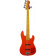 MB GV 5 GLOXY FIESTA RED - Basse active 5 cordes manche érable rouge