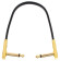 Flat Patch Cable Gold 20 cm