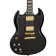 SG Custom LH Ebony guitare électrique pour gaucher
