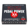 PPX4-18 Pedal Power X4 18 V alimentation multiple pour pédales d'effet