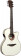 Lâg Tramontane T118 - Guitare folk électroacoustique - Auditorium slim - Ivory