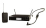 Shure BLX14R/SM35 UHF Systme de microphone sans fil  Parfait pour les confrenciers, les artistes  Autonomie de la batterie 14 heures  Porte 100 m | Microphone SM35 casque SM35, rcepteur