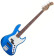 Metroexpress 21-fret hybrid p/j bass v2 4-string (pf) - ocean blue metallic