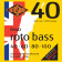 Cordes de basse RB40, 4 cordes 40-100 roto Bass, Nickel on acier - Jeu de cordes pour guitare basse à 4 cordes