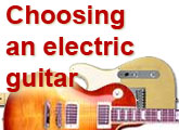 Choosing an electric guitar