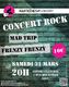 FRENZY FRENZY + MAD TRIP - Auditorium du centre culturel - 31/03/2018 20:00