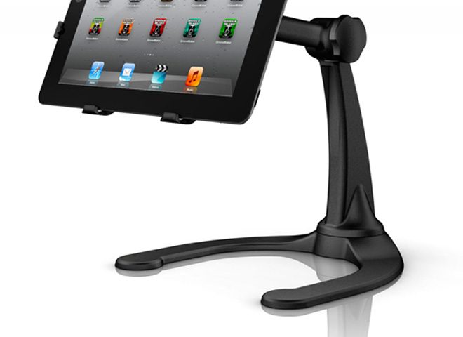Hercules Stands DG-305B support tablette/iPad pour pieds