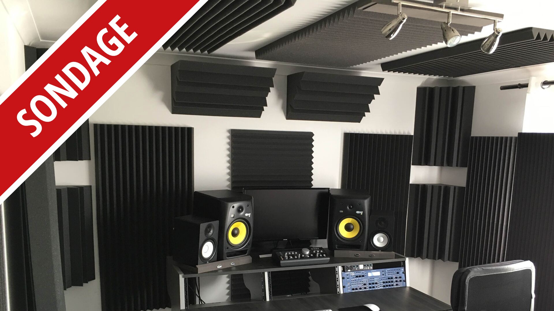 avez-vous traité l'acoustique de votre home-studio ? - Audiofanzine