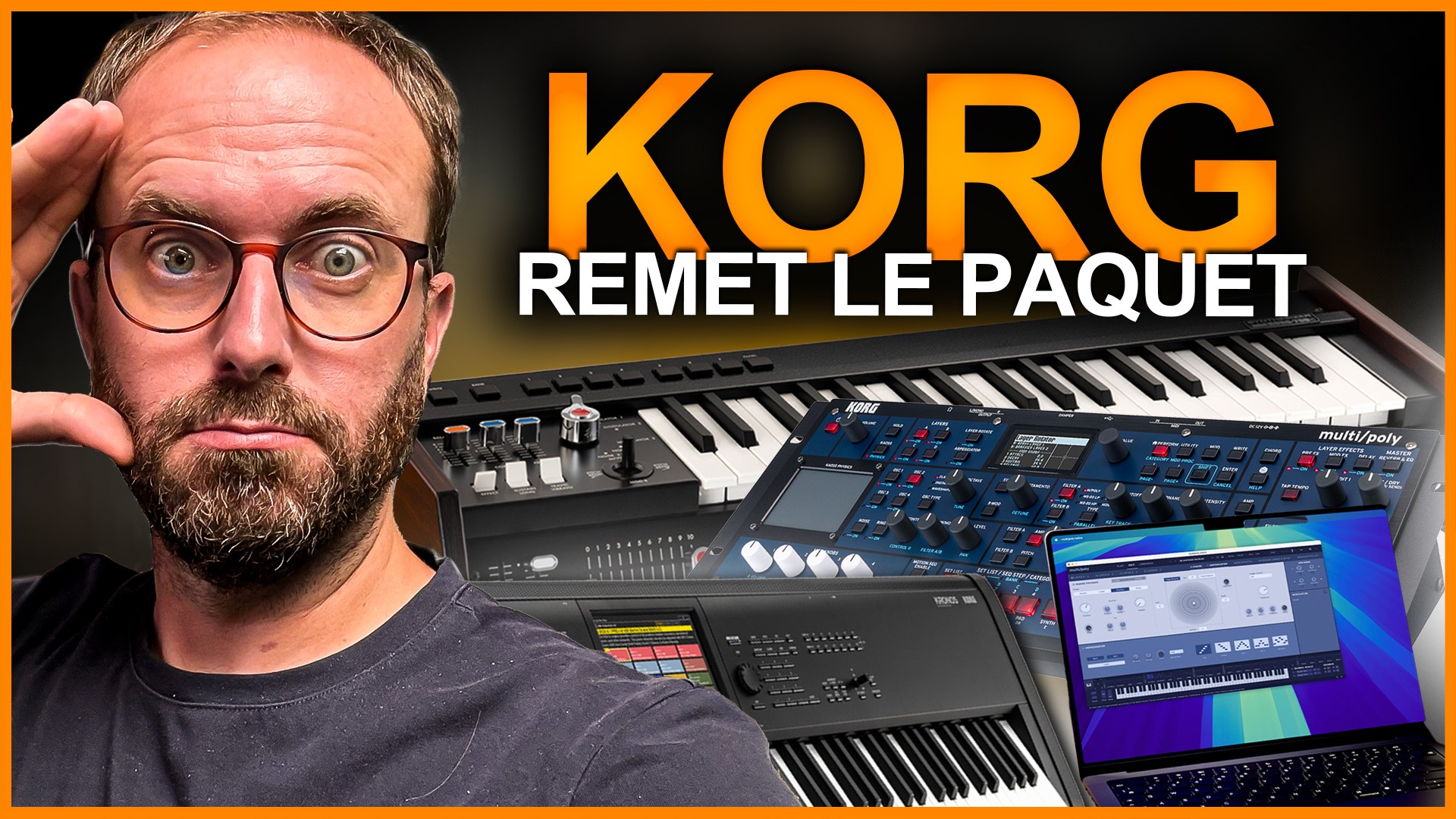 Nord Organ 3, Reloop Keypad Pro, Korg miniKORG 700Sm, Kronos 3, Multi ...