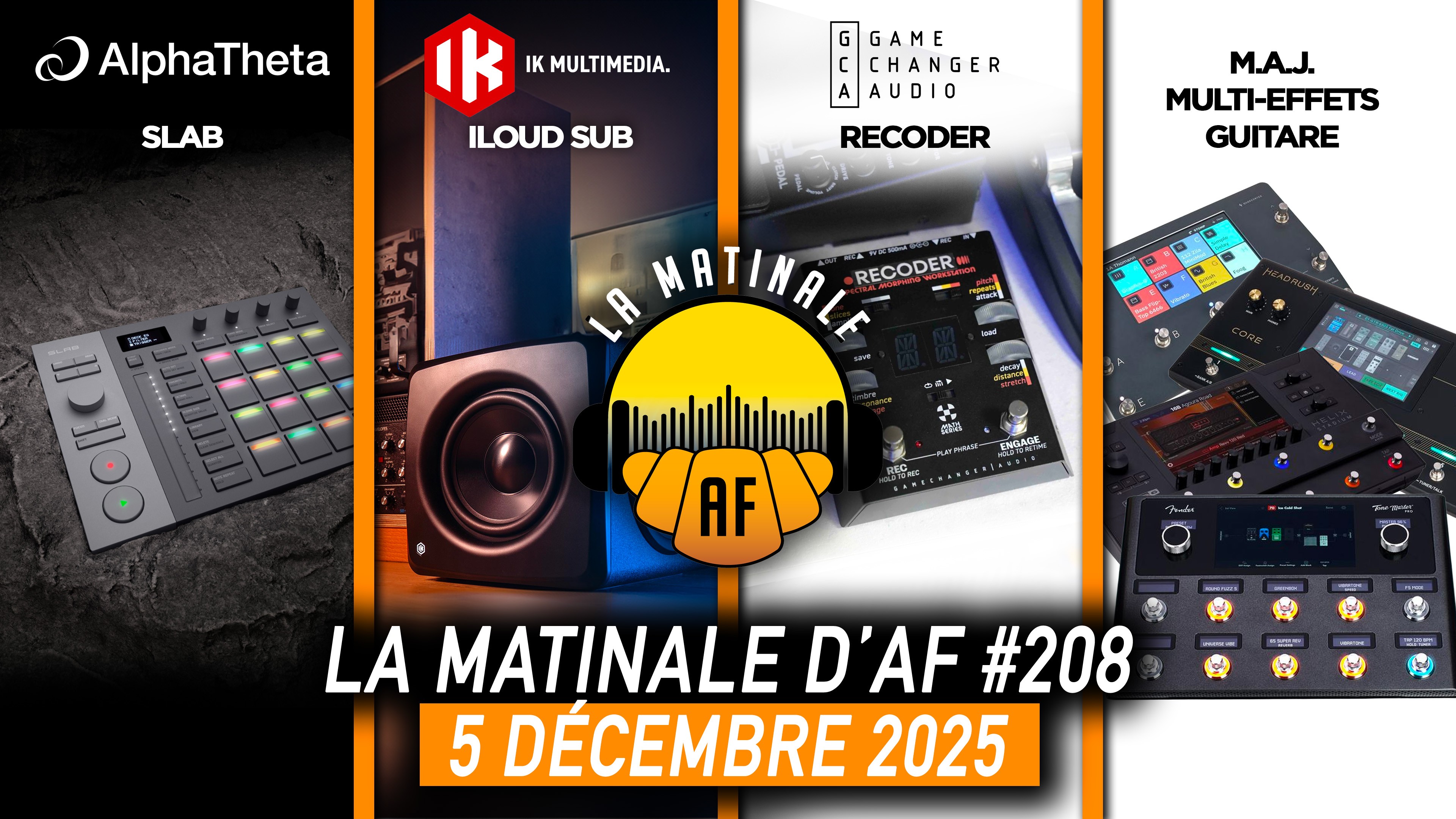 La matinale d'Audiofanzine #208