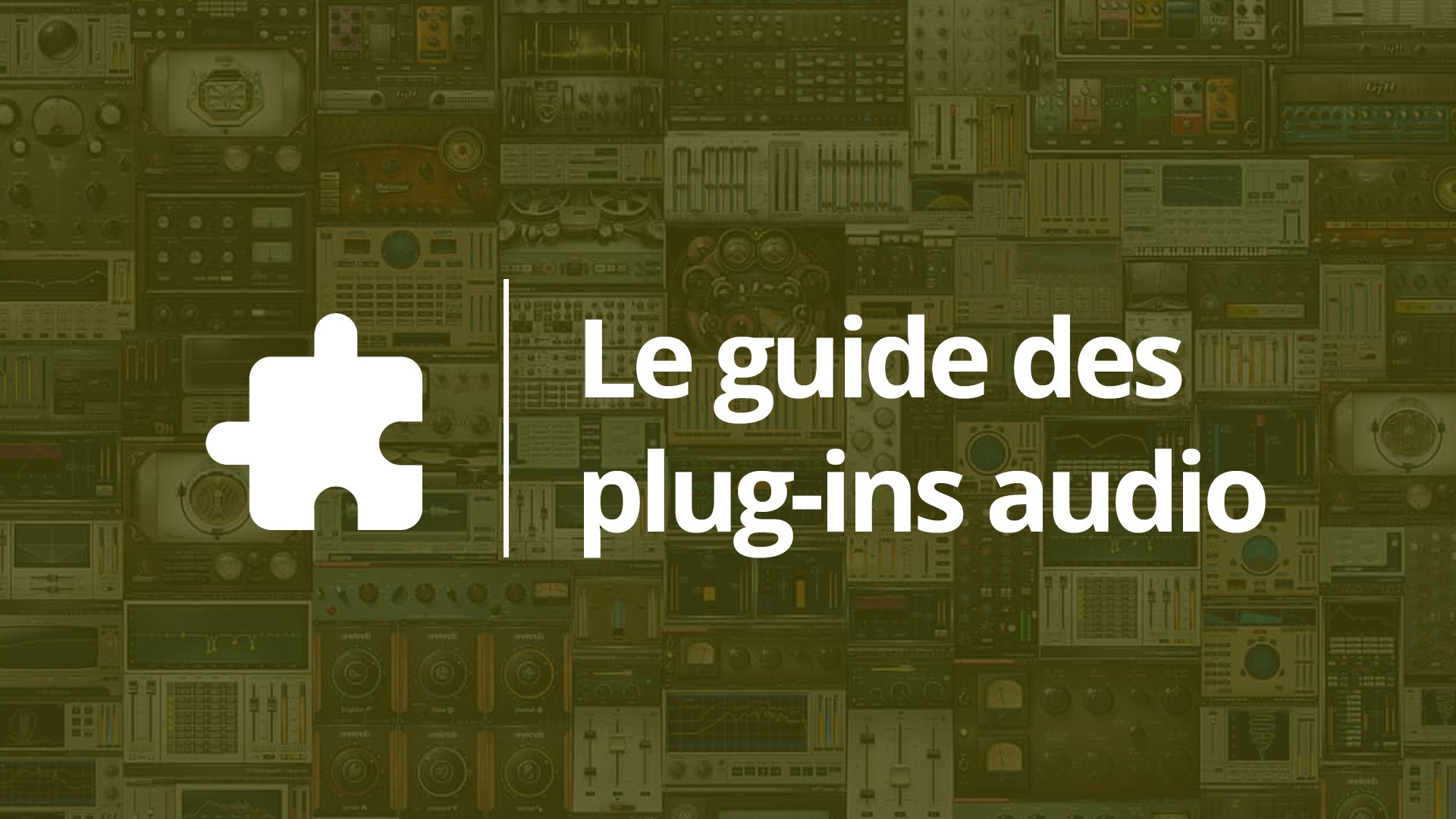 Tout sur les plugiciels audio - Audiofanzine