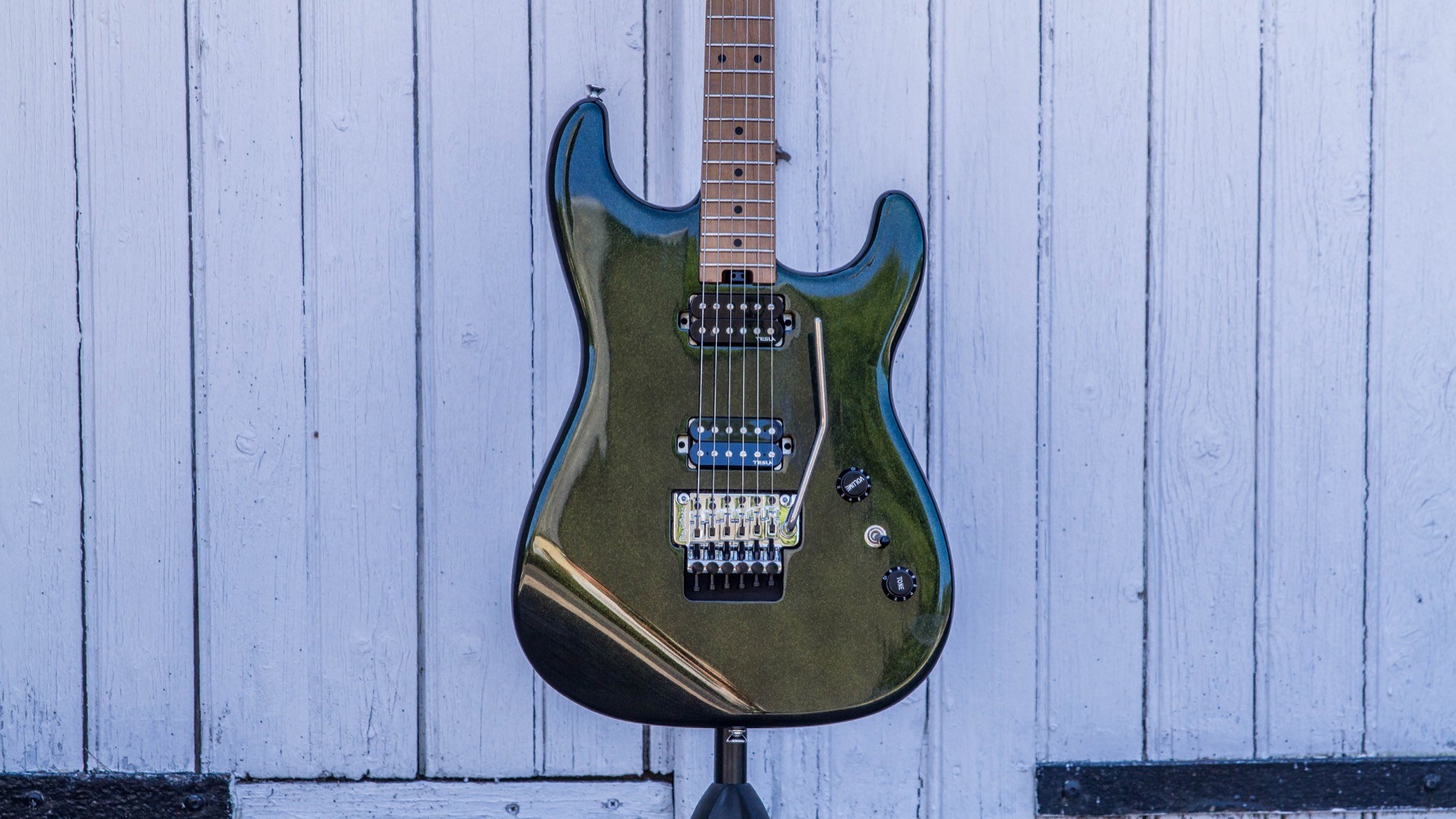 Test de la guitare électrique Harley Benton ST-80FR HH