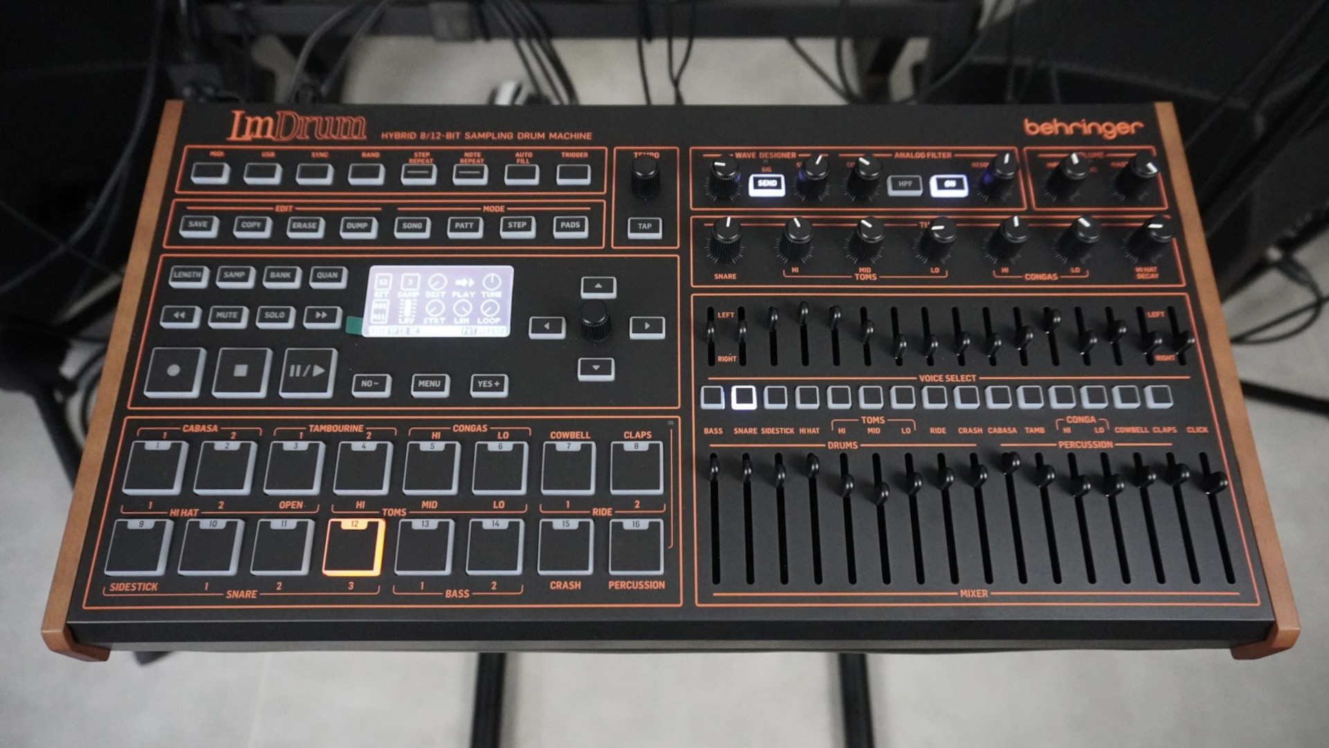 Test de la LmDrum de Behringer