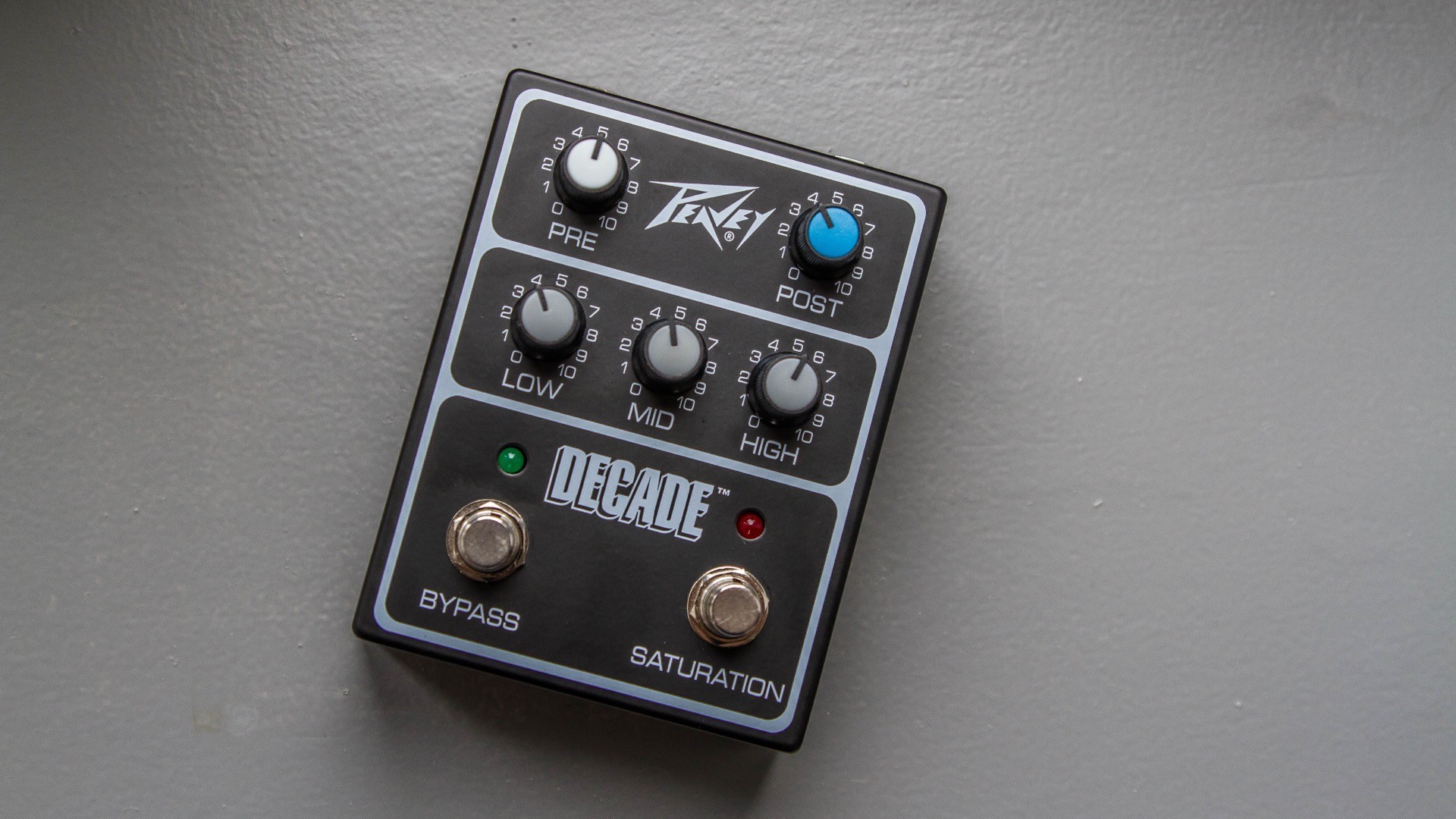 Test de la pédale Peavey Decade Preamp