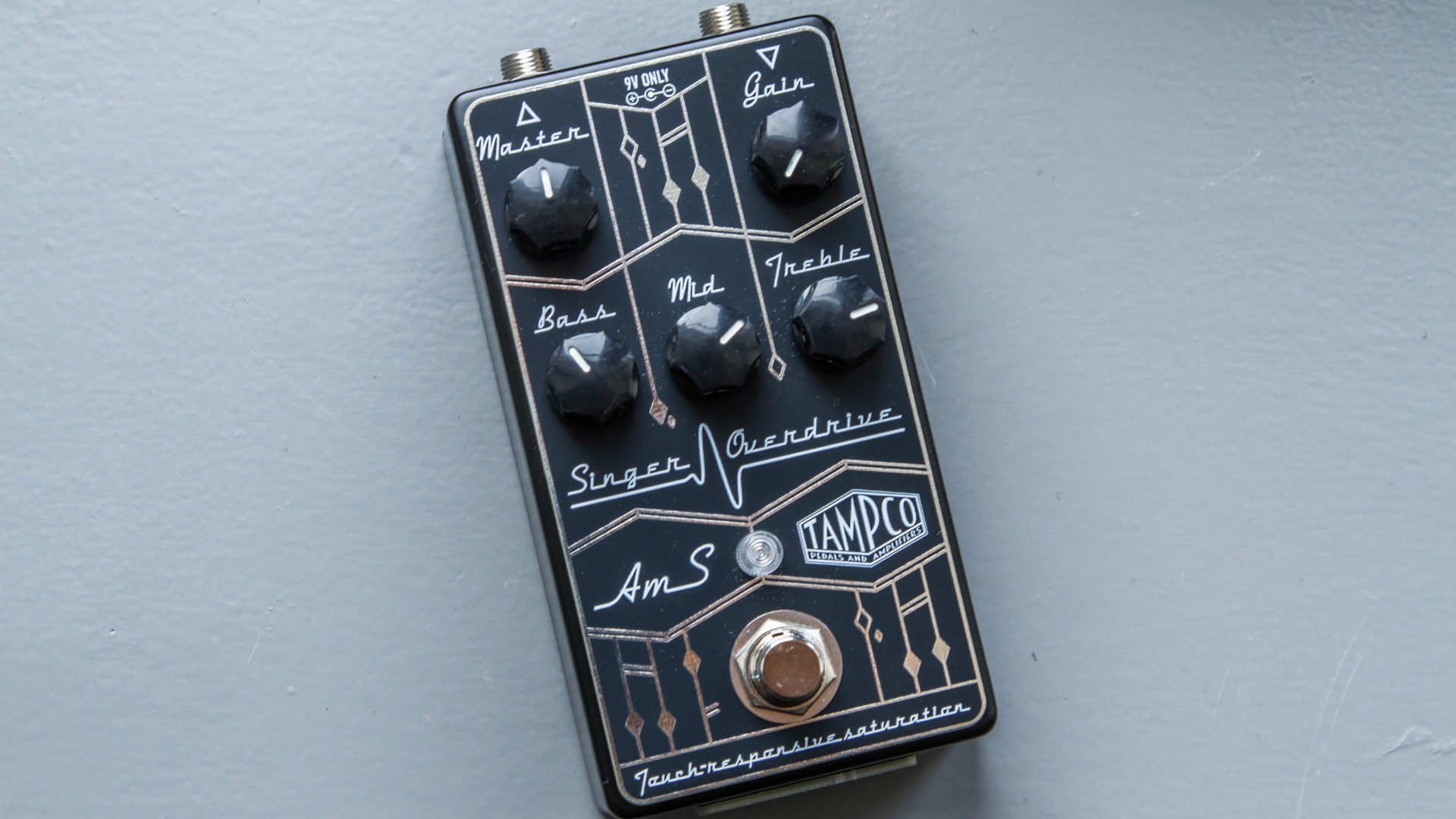 Test de la pédale Tampco Singer Overdrive MkII