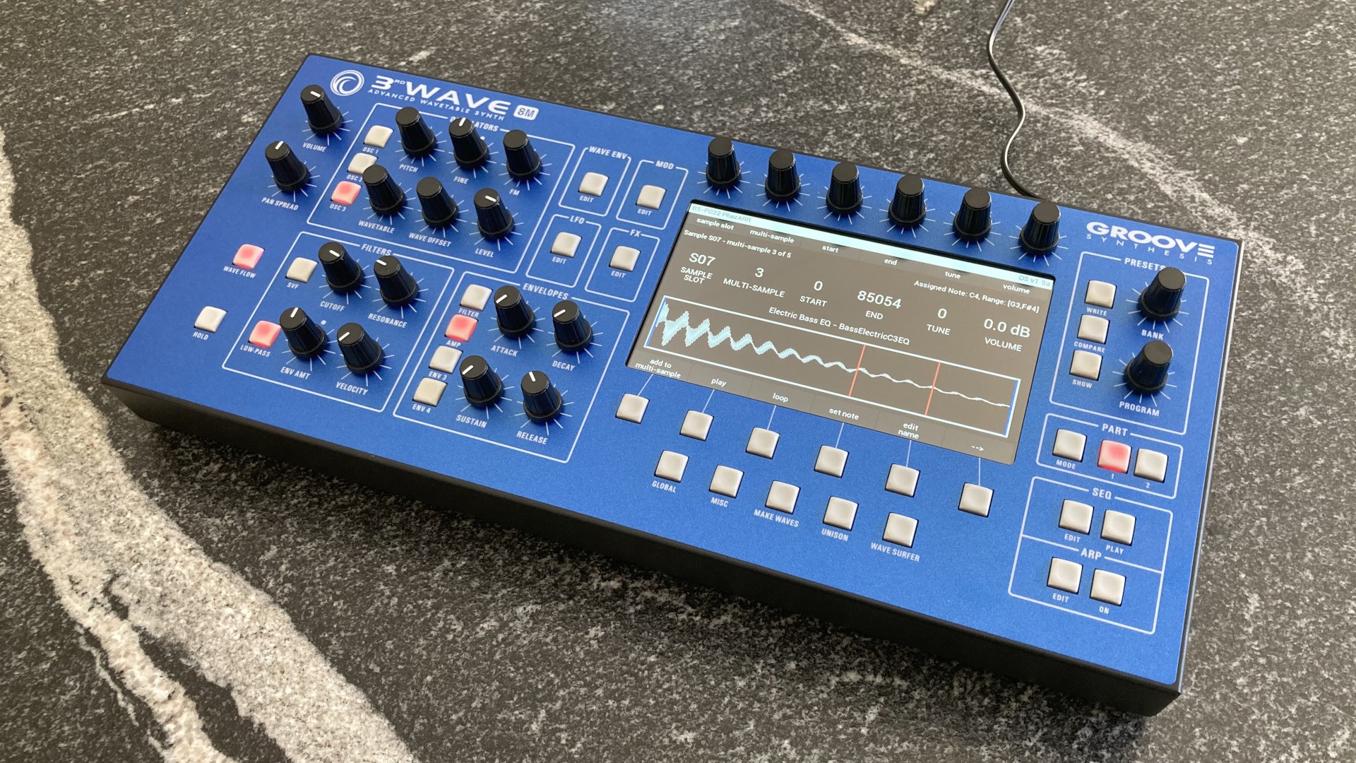 Test du 3rd Wave 8M de Groove Synthesis