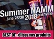 Le top des produits du Summer NAMM 2018