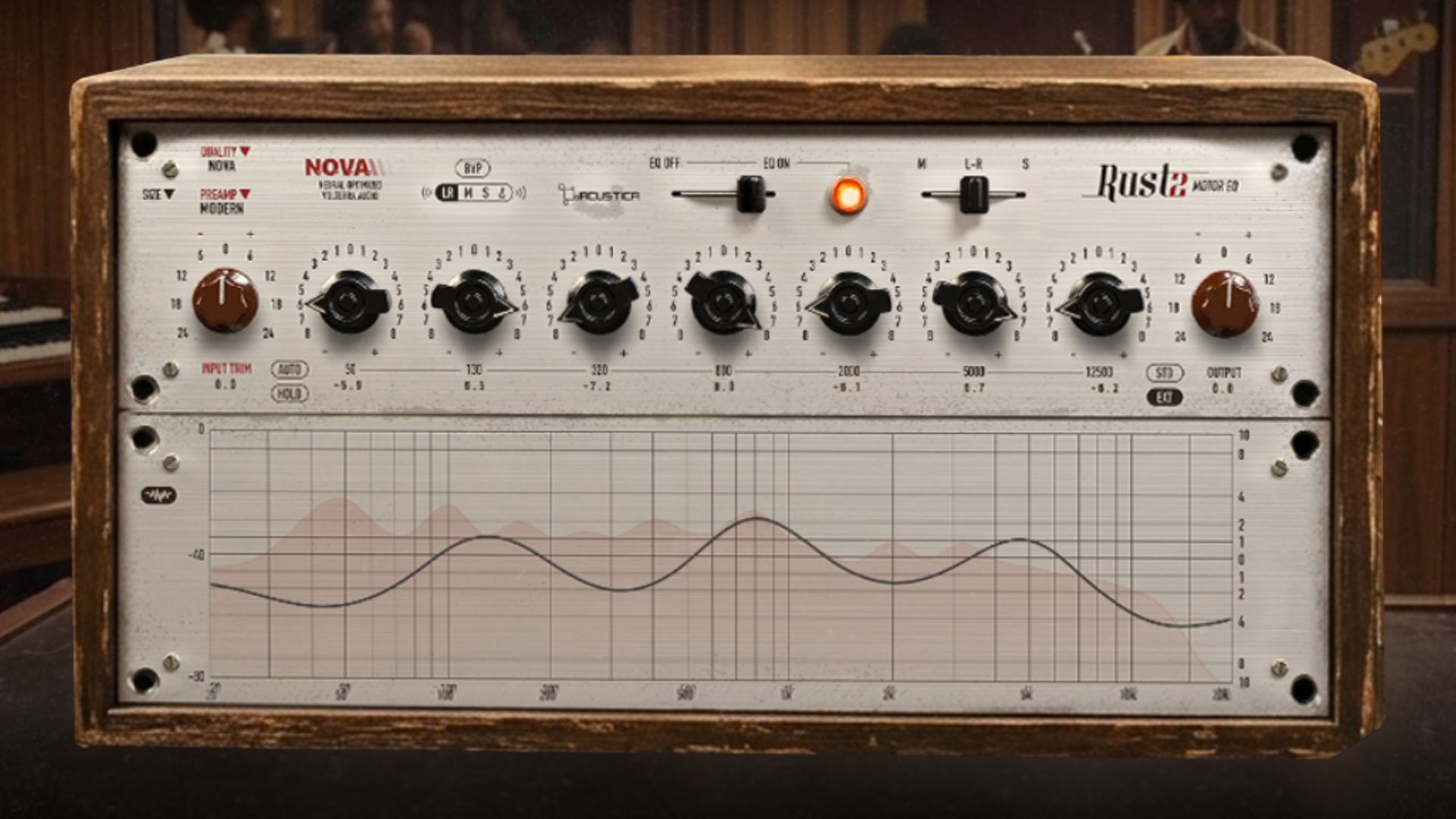 Rust Audio File Visualisation Acustica Audio dévoile Rust 2 - Audiofanzine