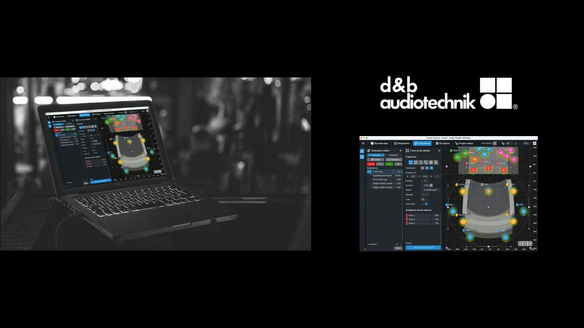 d&b audiotechnik tease le software Create.Control - Audiofanzine